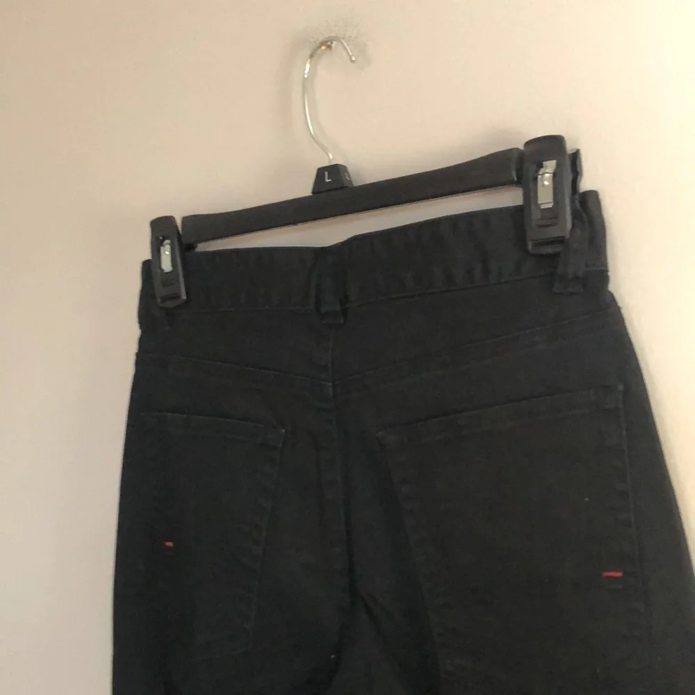 Tommy Hilfiger youth black pants, slim fit with tapered leg.  EUC, size 14.